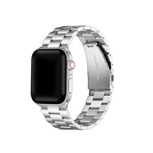 Posh Tech Sloan Stainless Steel Band for Apple Watch - Silver -  40/41/42mm - 1 of 3