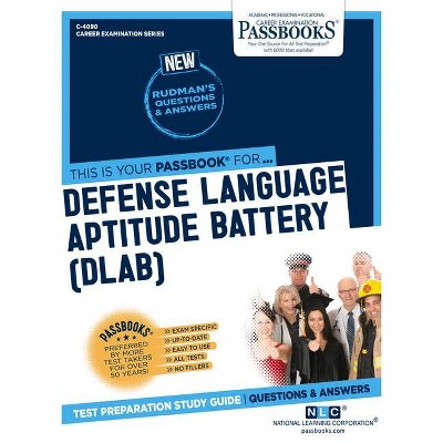 Defense Language Aptitude Battery (DLAB) - (Career Examination) by  National Learning Corporation (Paperback)