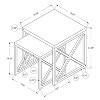 Monarch Specialties 2 Piece Square Nesting Accent Table Set - 4 of 4