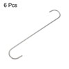 Unique Bargains High Manganese Steel S-shaped Durable Hooks and Hangers 6 Pcs - 3 of 4