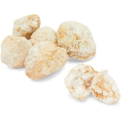 Okuna Outpost 6 Pack Break Your Own Geodes, Crystals Surprise for Kids, Home Décor(2lbs)