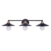 Craftmade Lighting Isaac 3 - Light Vanity in  Flat Black/Satin Brass - 2 of 3