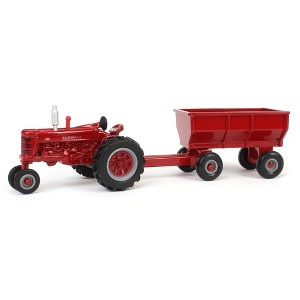 ERTL 1/64 IH Farmall 400 Narrow Front with Flarebox Wagon 44376 - 1 of 4
