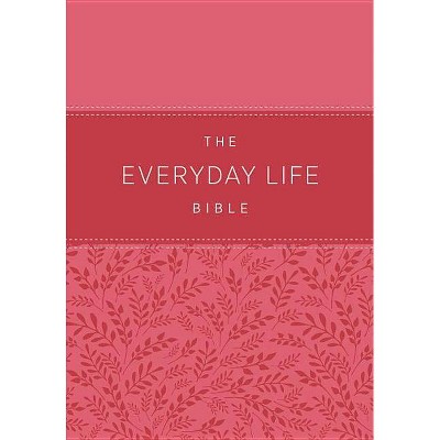 The Everyday Life Bible - by  Joyce Meyer (Leather Bound)