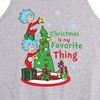 Men's - Dr. Seuss - Christmas Is A Family Thing Graphic Tank Top - 2 of 4