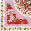 Treasures Gifted Strawberry Shortcake Napkins - 6.5in x 6.5in Disposable Paper Napkins - Strawberry Shortcake Birthday Party Supplies - 2 of 4