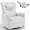 NicBex Recliner Chair Swivel Accent Chair with Pillow Power Lift Chair with USB Ports Living Room Chairs for Reading Room - 2 of 4