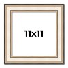 PosterPalooza | Square Contemporary Silver Picture Frame - UV Acrylic, Foam Board Backing, Hanging Hardware - 2 of 4
