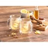 ZWILLING Sorrento Plus 4-pc Double Wall Glass Coffee Mugs, Insulated Coffee Mug, Clear - image 4 of 4