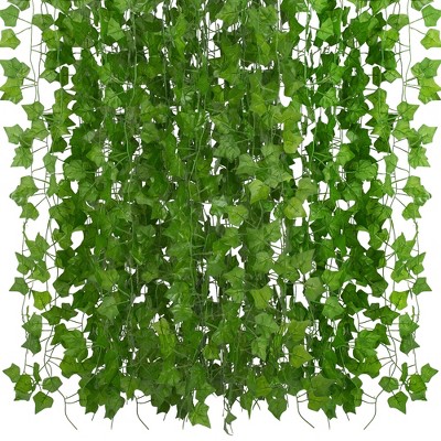 Simple Craft 12 Strands (84ft) Realistic Fake Vines - Artificial Extra Long Vines For Room Décor