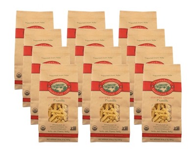 Montebello Organic Fusilli Pasta - Case of 12/1 lb