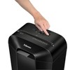 Fellowes 9 Sheet PowerShred LX50 Cross-Cut Shredder: Jam-Resistant, Shreds Staples & Credit Cards, Quiet Operation, Black - 4 of 4