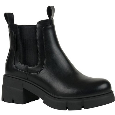 GC Shoes William Heeled Chelsea Ankle Boots