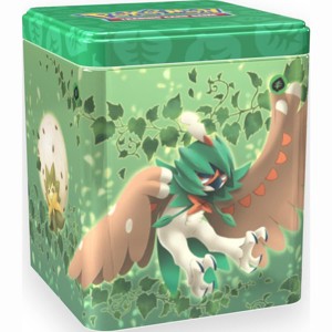 Pokemon TCG: Grass Stacking Tin (3 Booster Packs & Coin) - 1 of 4