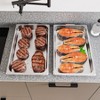 CuisinSmart Steam Table Pans, 6-Pack Commercial Restaurant Steam Table Pans, Anti-Jamming Stainless Steel Hotel Pan, 2.5/4/6 Inch Deep - 4 of 4