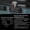 3-Piece Set Luggage, Hard Sided Luggage with Spinner Wheels Suitcase Set with Lock 20in/24in/28in Luggage Sets for Travel- Dark Green - 4 of 4