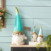 Magnesium Garden Gnome 24 Inch Height Decorative Outdoor Statue By Melrose - 2 of 3