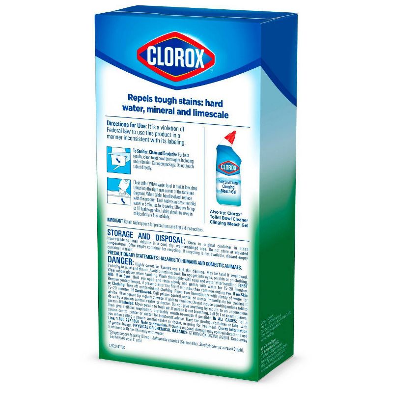 Clorox Ultra Clean Toilet Tablets Bleach - 3.5oz, 6 of 11