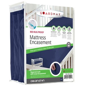 Guardmax Waterproof Mattress Protector Encasement with Zipper - 1 of 4