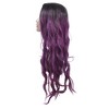 Unique Bargains Women's Lady Curly Human Hair Wigs 28" with Wig Cap - 3 of 4