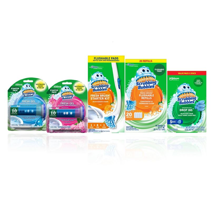 Scrubbing Bubbles Toilet Cleaning Collection