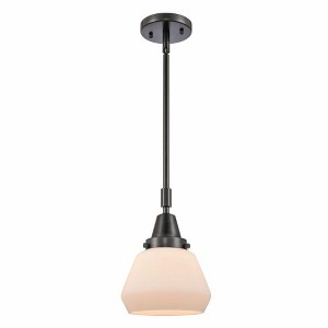 Fulton - 1 Light Stem Hung Mini Pendant In Industrial Style-10.13 Inches Tall and 7 Inches Wide - 1 of 1