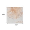 Salmon And Ivory Abstract Washable Indoor Outdoor Area Rug - 3 of 4