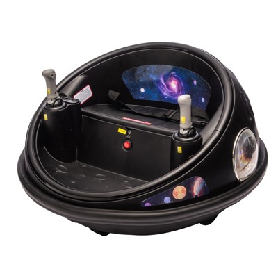 12V Kids Bumper Car, Electric Ride On Toy w/Remote Control, 360 Degree Spin, Music, 2 Speeds & Seat Belt