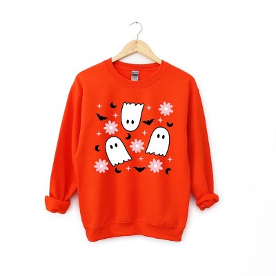 Simply Sage Market Women's Graphic Sweatshirt Ghost Flowers