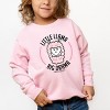 The Juniper Shop SmileyWorld Little Llama Big Drama Toddler Sweatshirt - 2 of 4