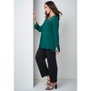 Jessica London V-Neck Embellished Tunic - 4 of 4