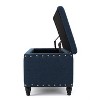 Vynxaria Stylish Storage Ottoman - Versatile & Chic Home Essential - 3 of 4