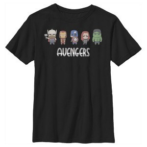 Boy's Marvel Cute Avengers T-Shirt - 1 of 4