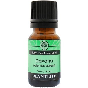 Plantlife Davana Aromatherapy Essential Oil – 100% Pure, Therapeutic Grade, No Additives or Fillers, 10 ml - 1 of 2