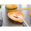Nat & Jules Mandala Burnt Orange 6 x 4 Glossy Ceramic Oval Countertop Spoon Rest - 4 of 4
