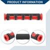 Unique Bargains 3/8" 10mm Universal Brake Lever Cover Non Slip Rubber for Motorcycle Scooter Bicycle Bike 1 Pair - 4 of 4