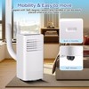 Portable Air Conditioners, Flarhetoric 10000 BTU Cooling/Fan/Dry 3 IN 1 Portable Ac unit for Room 560 SQ.FT - 4 of 4
