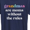 Women's - Instant Message - Grandmas Moms Without Rules Short Sleeve Graphic T-Shirt - 2 of 4