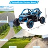 2 Seater Ride on UTV Car, Electric Off-Road Car, 4WD Kids Truck Remote Control, 2 * 24V 7AH BatteriesSpring Suspension, Toys for Kids - 4 of 4