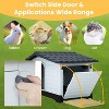 BestMassage Dog House Indoor Outdoor Plastic Dog Kennel Dog Shelter with Air Vents Elevated Floor Waterproof - 3 of 4