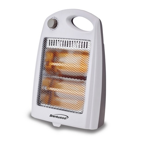 Brentwood 800 Watt Portable Space Heater In White : Target