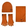 French Connection 3 Piece Cozy Winter Gift Set - Beanie Hat , Gloves, and Scarf - 2 of 4