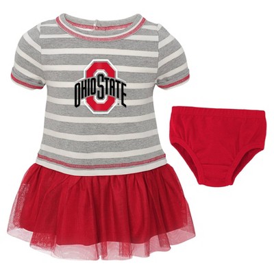 ohio state infant cheerleader outfit