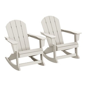 WestinTrends  Outdoor Patio Porch Rocking Adirondack Chair - 1 of 4
