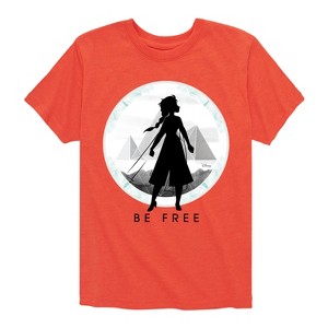 Boys' - Frozen 2 - Be Free Elsa Short Sleeve Graphic T-Shirt - 1 of 4