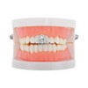 Unique Bargains Hip Hop Single Rhinestone Fake Grills 1 Pc - 2 of 4