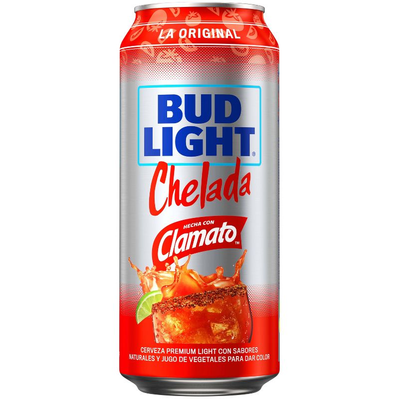 Bud Light &#38; Clamato Beer - 4pk/16 fl oz Cans, 6 of 12