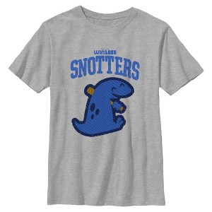 Boy's Win or Lose Snotters Faux Embroidered Logo T-Shirt - 1 of 4