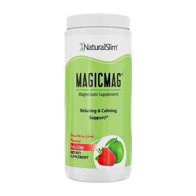 NaturalSlim MagicMag Magnesium Citrate Powder - Anti Stress Drink Mix