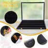 MUKE Lockable Graded Sports Card Display Case with 98% UV Protection, Acrylic Wall Mount for Baseball, Football & Trading Cards - 2 of 4